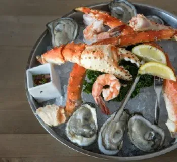 Seafood platter Photo